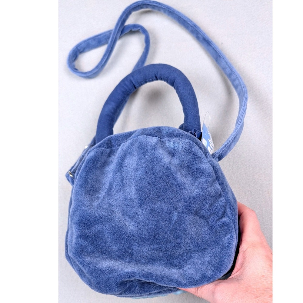 Bluey Plush Character Purse Crossbody Bag Blue Soft Toddler Kids Handbag 0087 - Picture 2 of 2